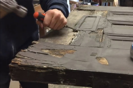 Coto de Caza-wooden-door-repair
