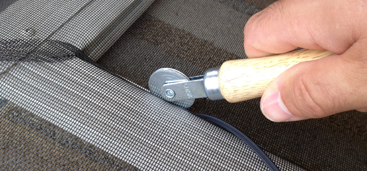 metal screen door repair in Coto de Caza